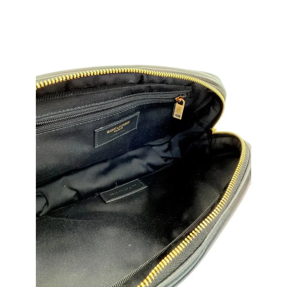 Saint Laurent Medium Leather Cosmetic Case